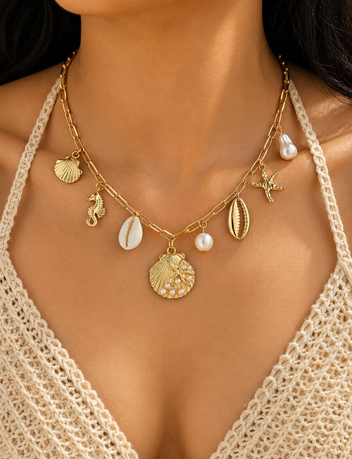 Beach wear necklaces for women holiday and resort jewellery by Zyvira.