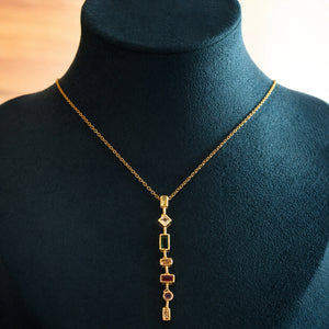 Alternate detail view of the multigem geometric drops